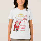 Kids Happy New Year T-Shirt (Voorkant)