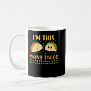 Kids I'm This Many Tacos Second Birthday Party Cin Koffiemok