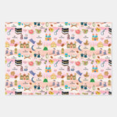 Kids Islamic Gift Wrap – Colourful Eid & Ramadan Inpakpapier Vel (Voorkant)