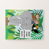 Kids Jungle Safari Jigsaw Puzzle Puzzle (Horizontal)