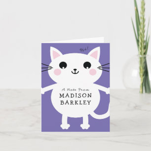 Kids Kitty Chat Cute Stationnaire