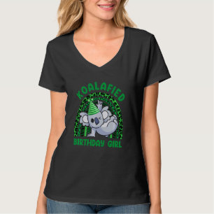 Kids Koalafied Birthday Girls Koala Bear Ki T-shirt