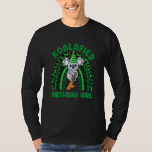 Kids Koalafied Birthday Girls Koala Bear Ki T-shirt