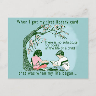 Kids Love To Read Briefkaart