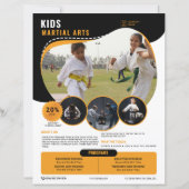 Kids Martial Arts Flyer Template (Devant)