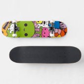 Kids Monsters Skateboard Par Claire Firley (Horz)