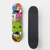 Kids Monsters Skateboard Par Claire Firley (Recto)