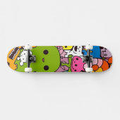 Kids Monsters Skateboard Par Claire Firley (Horz)