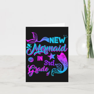 Kids New Mermaid In 3rd Grade Mermaid Back To Kaart