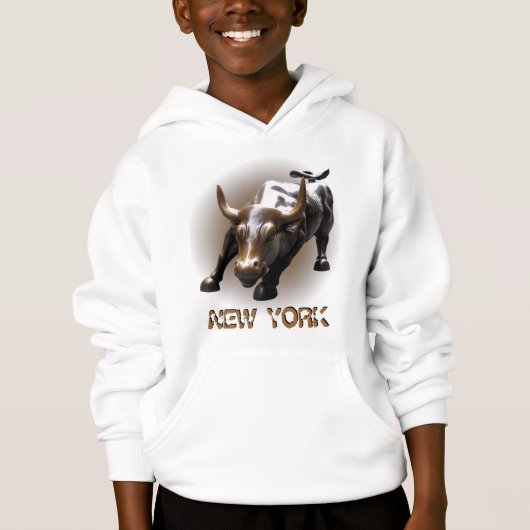 Kid's New York Bull Sweat - shirt à capuche Souven (Devant)