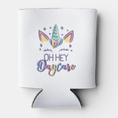 Kids Oh Hey Daycare Vibes First Day Of Daycare Gir Blikjeskoeler (Voorkant)