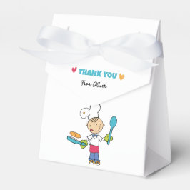 Kids’ Pancake Party Favor Box Bedankdoosjes