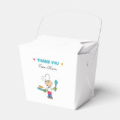 Kids’ Pancake Party Favor Box Bedankdoosjes (Voorkant Zijde)