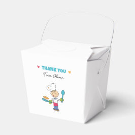 Kids’ Pancake Party Favor Box Bedankdoosjes