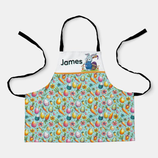 Kids Personalize Egg Painter  Schort (Voorkant)