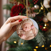 Kids Personalized Nutcracker Christmas Keramisch Ornament