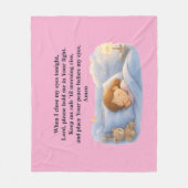 Kids Prayer Fleece Deken (Voorkant)