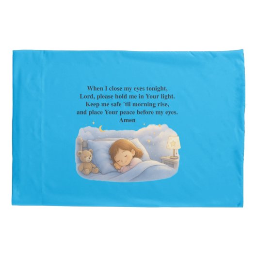 Kids Prayer Kussensloop (Achterkant)