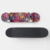 Kids Rainbow Skuls Skateboard Par Claire Firley (Horz)