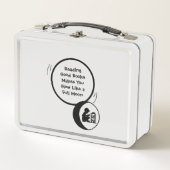 Kids Reading Metal Lunchbox (Devant)