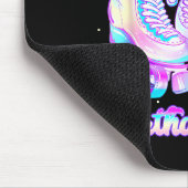 Kids Rolling Into 8 Roller Skating 8th Birthday Gi Muismat (Hoek)