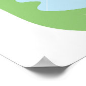 Kids Science Nature Study in Rain Poster (Hoek)