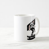 Kid's Skateboarder Mug (Devant droit)
