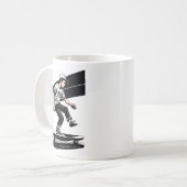 Kid's Skateboarder Mug (Devant gauche)