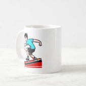 Kid's Skateboarder Mug (Devant gauche)
