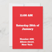 Kids Superhero Birthday Invitation (Dos)