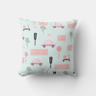 Kids Transport Decorative Pillow Kussen