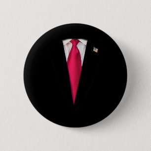 Kid's Trump Halloween Costume Ronde Button 5,7 Cm