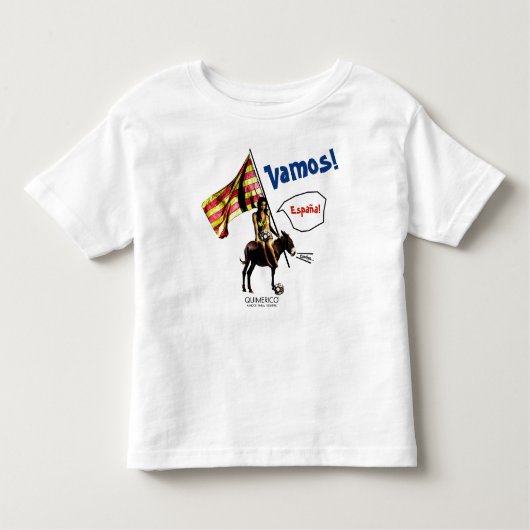 Kid's VAMOS!España! No.7 Kinder Shirts (Voorkant)