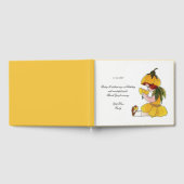 Kids Verjaardagsfeestje Buttercup Schattige Bloeme Gastenboek (Volledig)