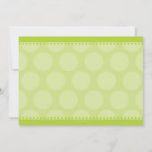 KIDS VERJAARDAGSFEESTJE UITNODIGEN schattige ijsje Kaart (Achterkant)