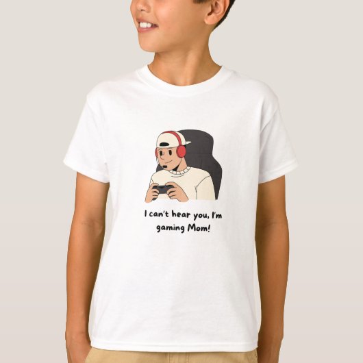 Kids Video Gaming T-shirt (Voorkant)