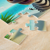 Kids Zebras Jigsaw Puzzle - Tropical (Côté)