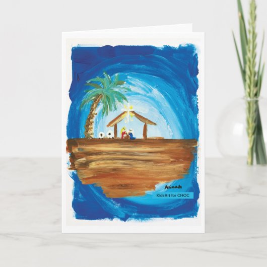 KidsArt pour CHOC - Carte de paix sur terre (Devant)