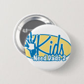 KIDSnEEDnADS Ronde Button 5,7 Cm (Voorkant /achterkant)