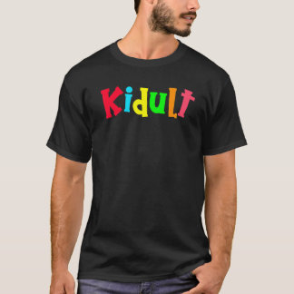 Kidult kleuren volwassen kinderen en volwassenen d t-shirt