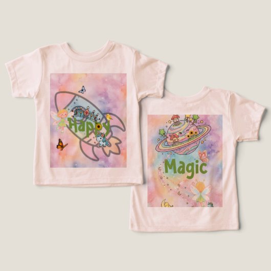 Kidz T-Shirt (Design Recto & Verso)