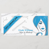 Kiebewijs voor geschenk voor de make-up (Voorkant / Achterkant)