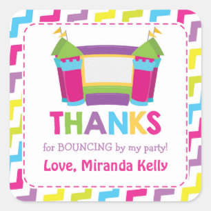 Kiekenhuisstickers en pleisters vierkante sticker