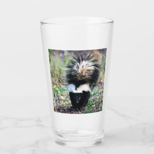 Kiekenzwart en wit glas