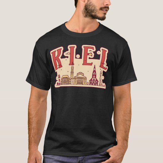 Kiel City T-shirt (Voorkant)