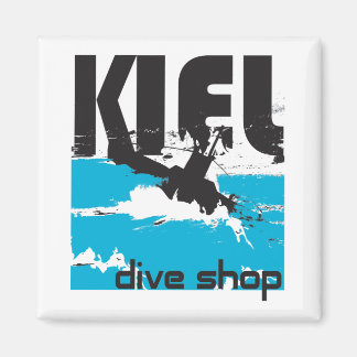 Kiel Dive Shop Magnet Magneet