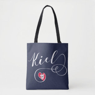 Kiel Heart Grocery Bag, Duitsland Draagtas