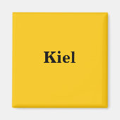 Kiel Magnet Schild (Devant)