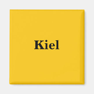 Kiel Magnet Schild Gold Gleb Magneet