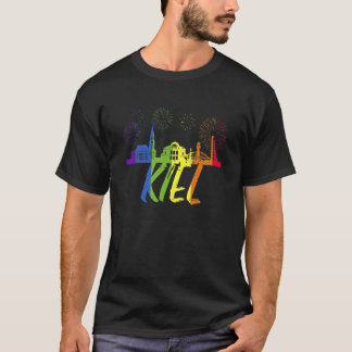 Kiel Pride Skyline Pride Parade Kiel T-shirt